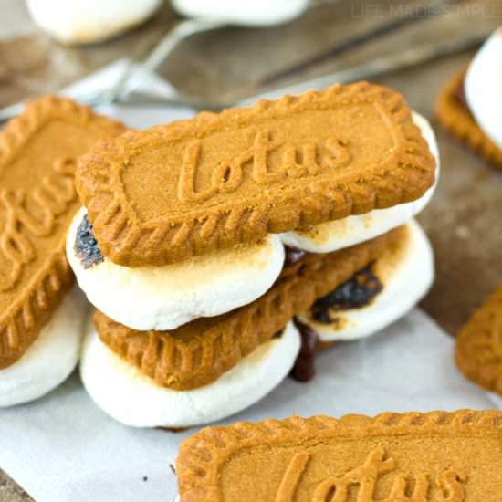 Quick Easy Biscoff S’mores