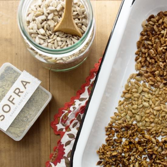 Za’atar Roasted Sunflower Seeds