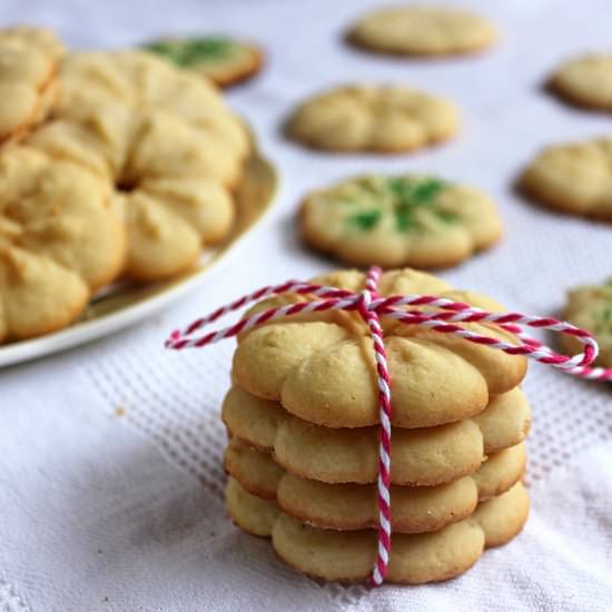 Almond Spritz Cookies