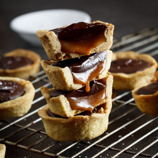 Salted Caramel & Chocolate Cups