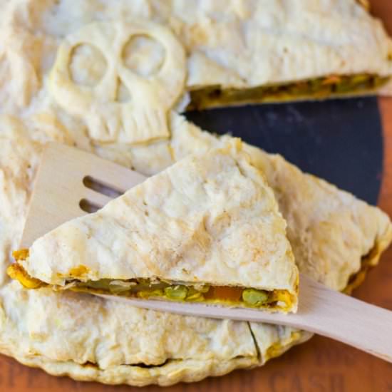 Samosa Skull Pie