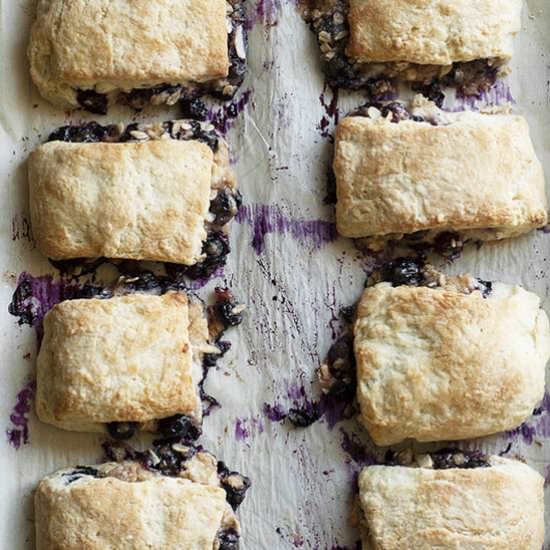 Blueberry Cobbler Biscuits