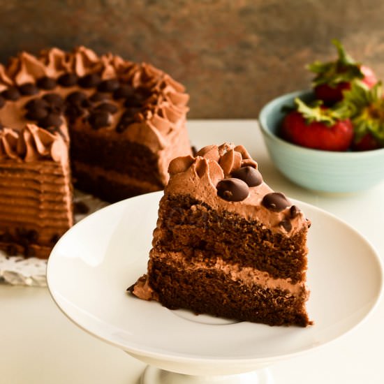 Mocha Whipped Cream Frosting