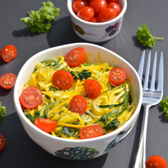 Simple Summer Zucchini “Pasta”