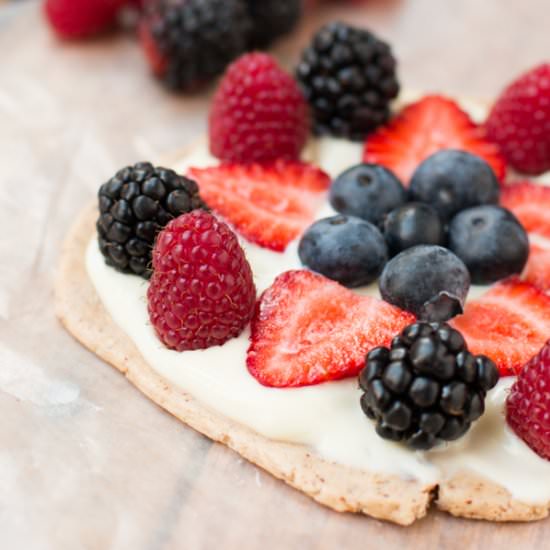 Protein Fruit Pizza