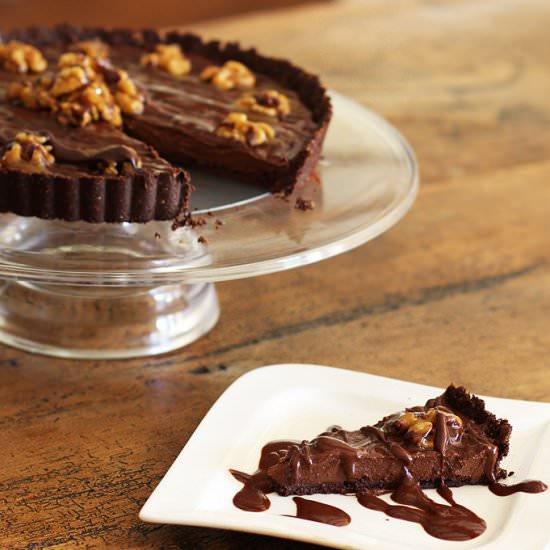 Double Chocolate Vegan Cheesecake