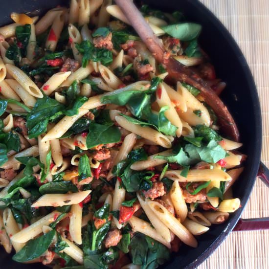 Rich Chorizo & Pepper Penne