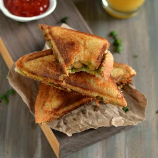 Channa/Chickpeas Sandwich