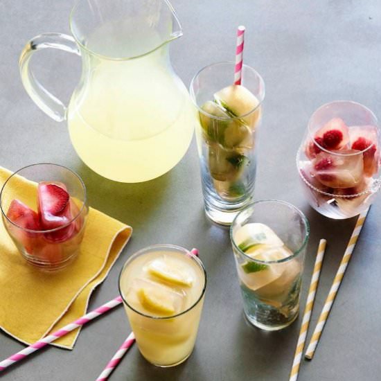 Lemonade Iced Tea Ice Cubes
