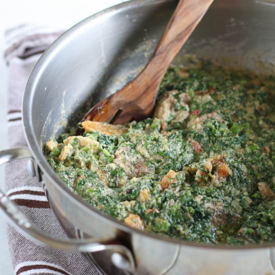 Pumpkin Leaves Soup