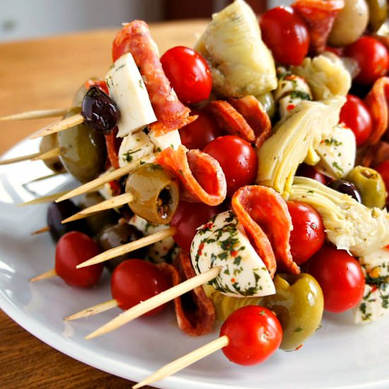 Antipasto Skewers