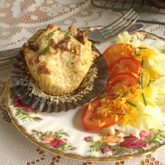 Cheddar, Ale and Chive Muffins