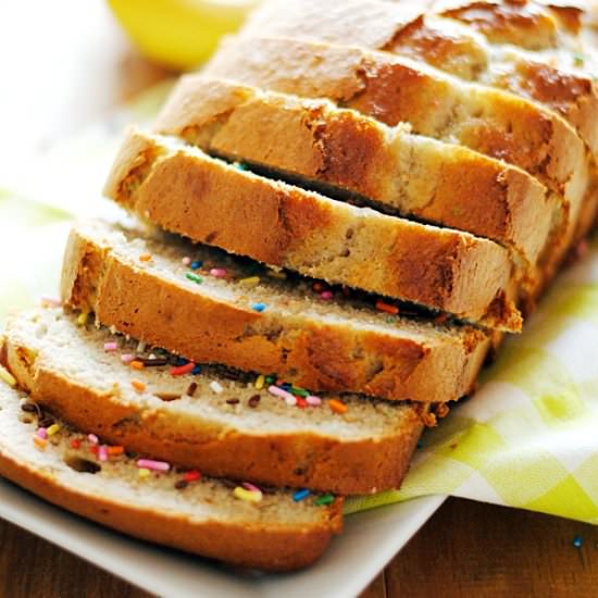 Funfetti Banana Bread