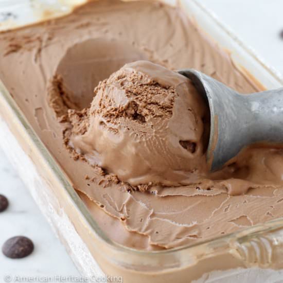 The BEST Chocolate Ice Cream