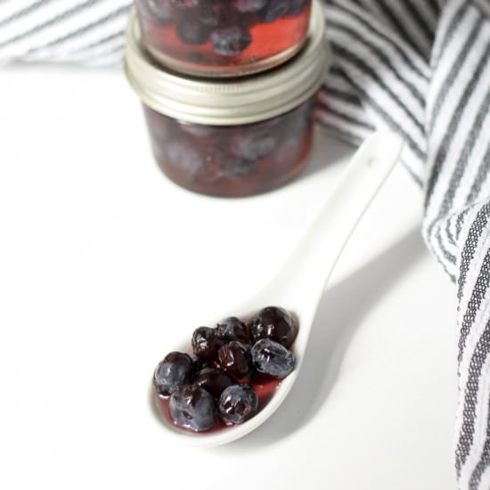 Pickled Blueberries