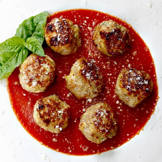 Turkey Zucchini Meatballs