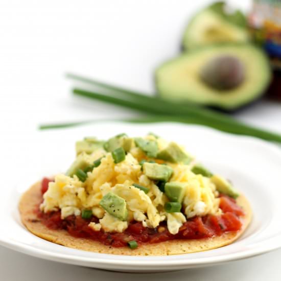 Chickpea Flour Breakfast Pizza