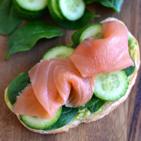 Smoked Salmon and Avocado Toast