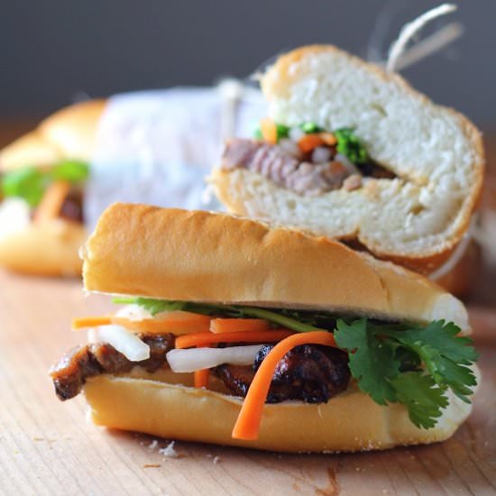 Lemongrass Pork Banh Mi