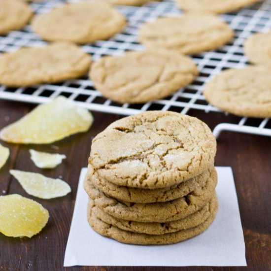 Double Ginger Cookies