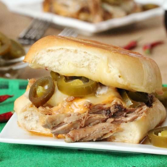 Pulled Pork and Cheesy Jalapeno