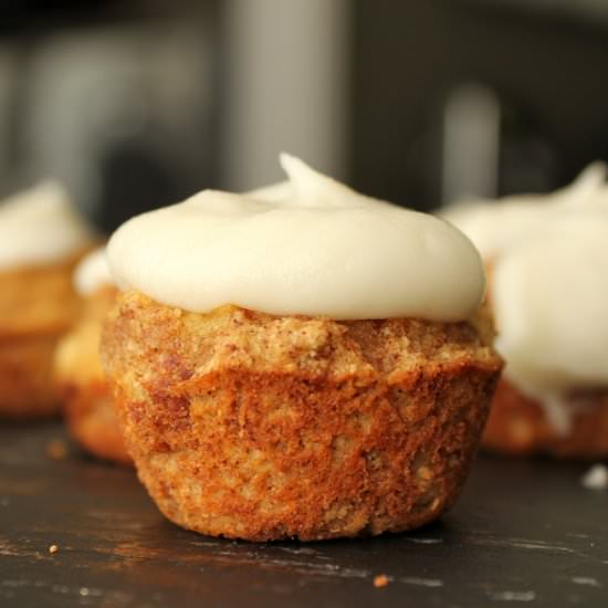 Cinnamon Roll Mini Muffins
