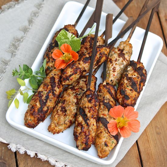 Grilled Chicken Kabobs