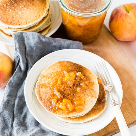 Cinnamon Brown Sugar Peach Syrup