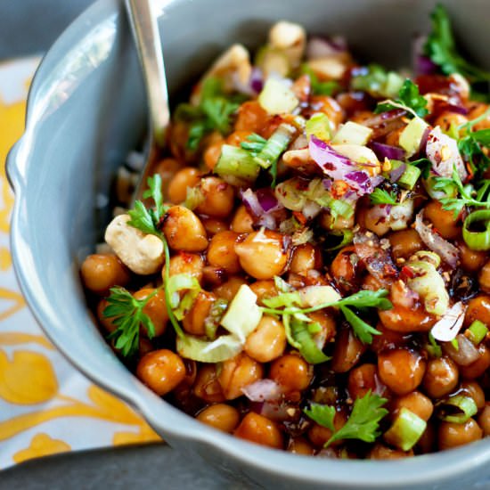 Kung Pao Chickpeas