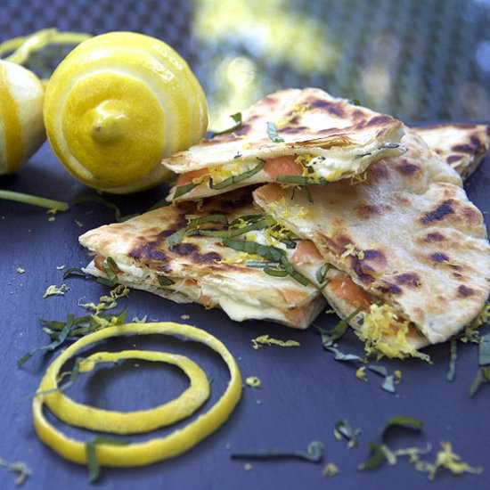 Smoked Salmon Quesadilla
