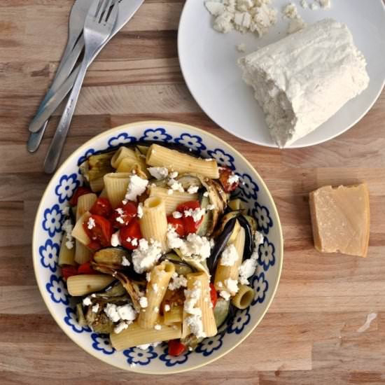 Rigatoni alla Norma