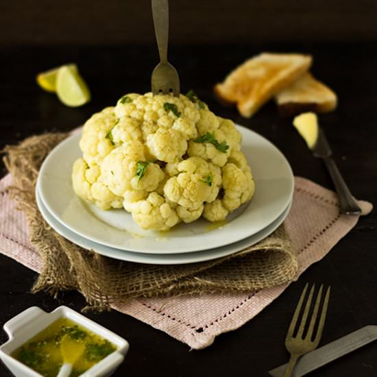 Steamed Cauliflower