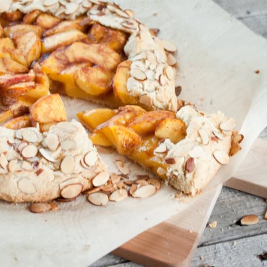 Rustic Peach Galette