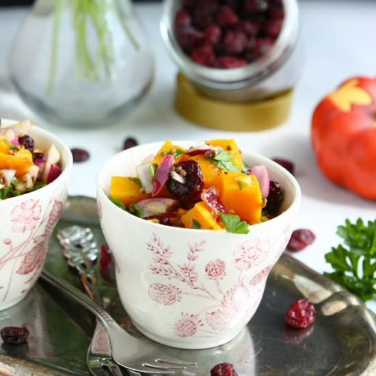 Pumpkin and Cranberry Salsa