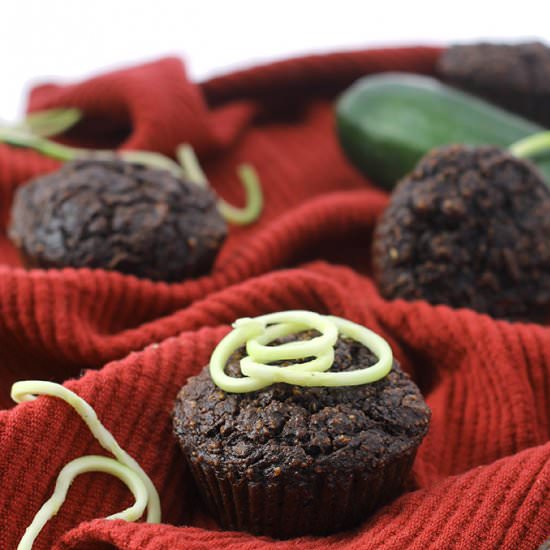 Chocolate Zucchini Muffins