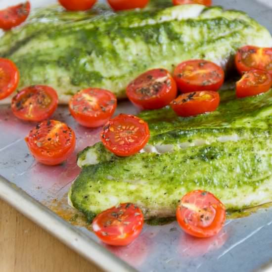 Pesto Tilapia