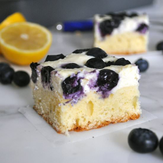 Blueberry and Ricotta Bars