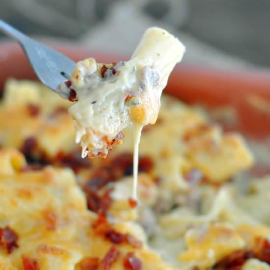 Beer and Bacon Mac and Cheese