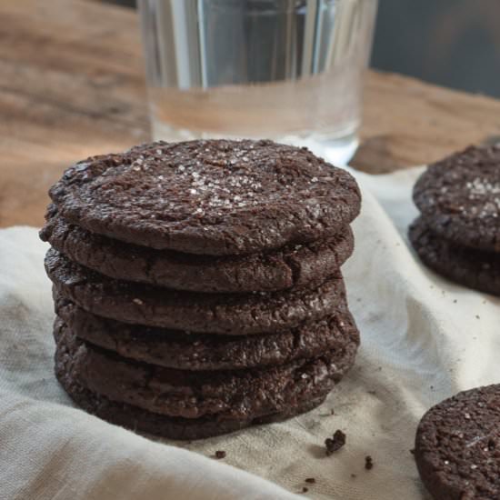 Chocolate Sable Cookies