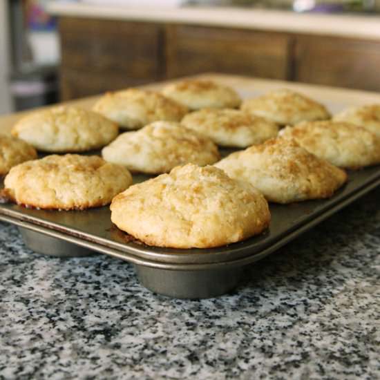 Banana White Chocolate Muffins