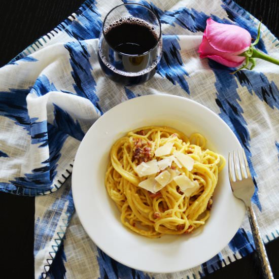 Lovely Spaghetti Carbonara