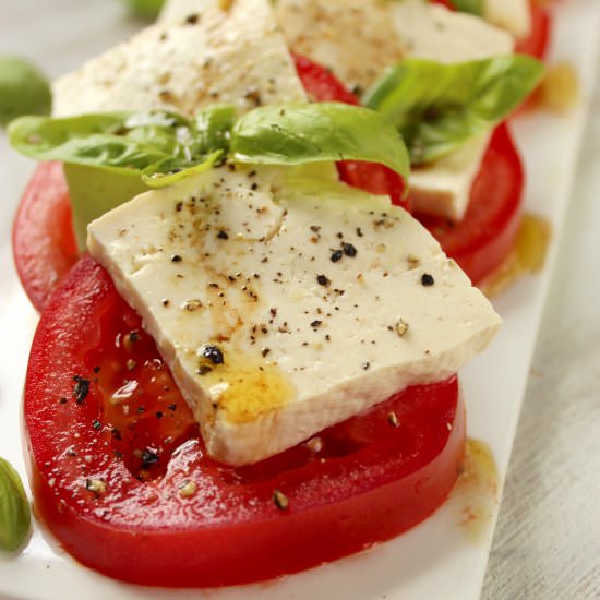 Vegan Caprese Salad