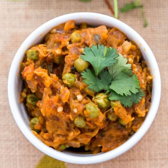 Baingan Bharta – Roasted Eggplant