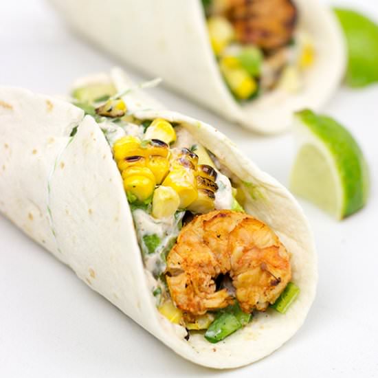 Southwest Shrimp Tacos