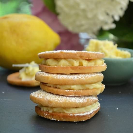 Lemon Sandwich Cookies
