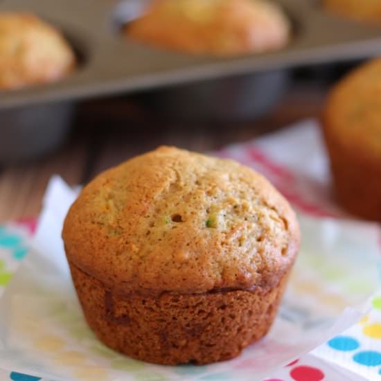 Best Ever Zucchini Muffins