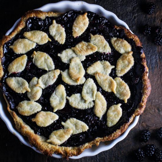 Maple Mixed Berry Pie
