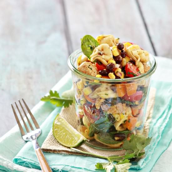 Tex Mex Tortellini Salad