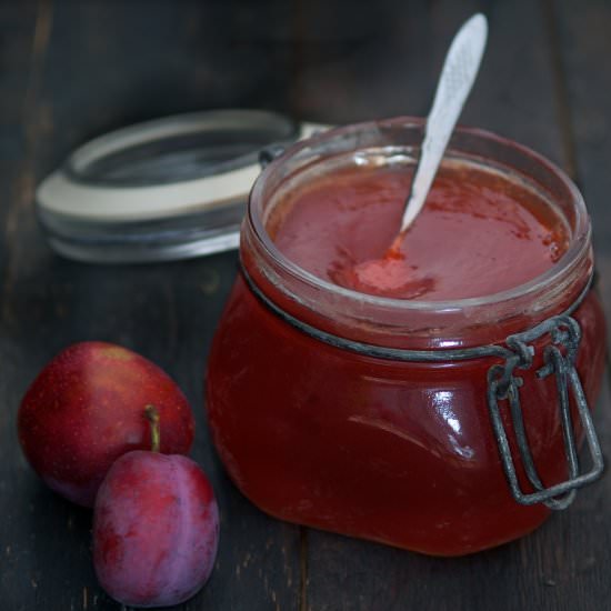 Plum Jam with Vanilla