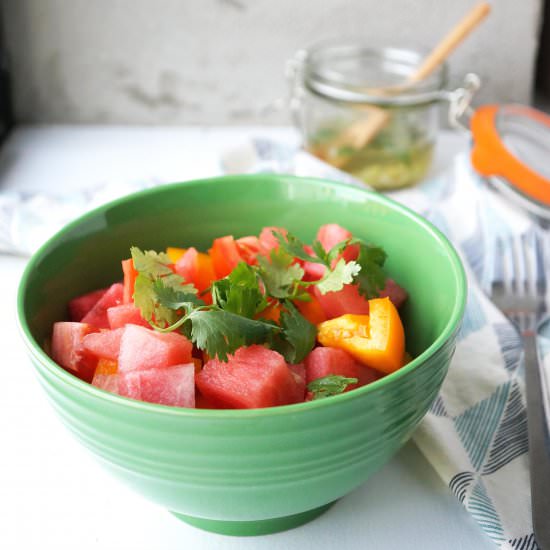 Tomato Watermelon Salad